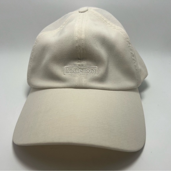 lululemon athletica Accessories - Lululemon Beige Women’s Baseball Cap Adjustable Strapback Running Hat